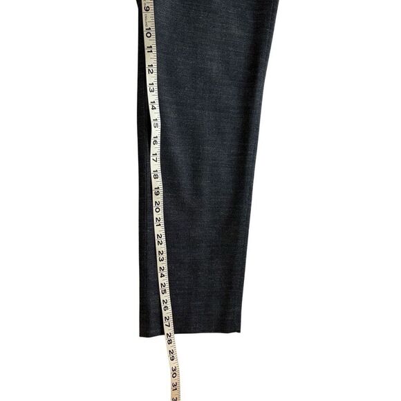 Ann Taylor LOFT “Julie” blue tweed look pants - 6 - Picture 6 of 9